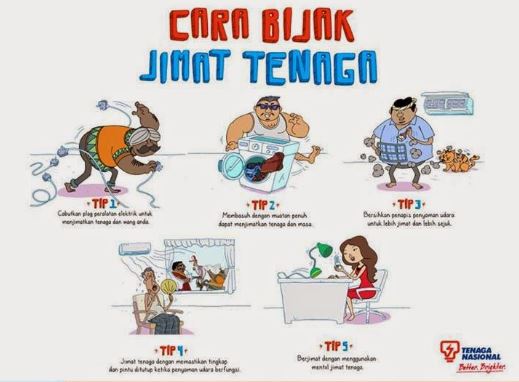 Cara Mudah Jimat Bil TNB