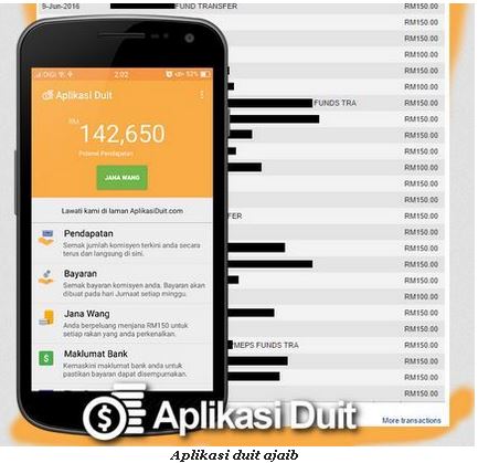 Review Aplikasi Duit Android Yang Menjana Purata RM60,000 Sebulan