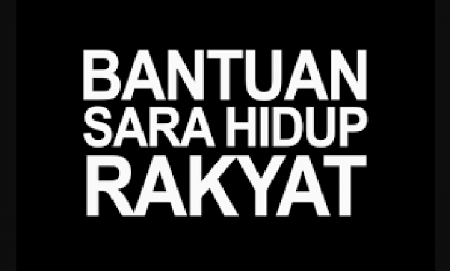 Bantuan Sara Hidup Rakyat 2019